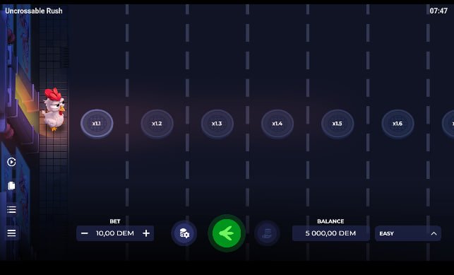 Présentation de uncrossable rush demo